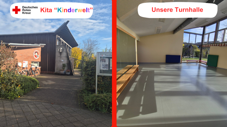 Turnhallenausstattung der DRK Kita &amp;quot;Kinderwelt&amp;quot; in Burlo